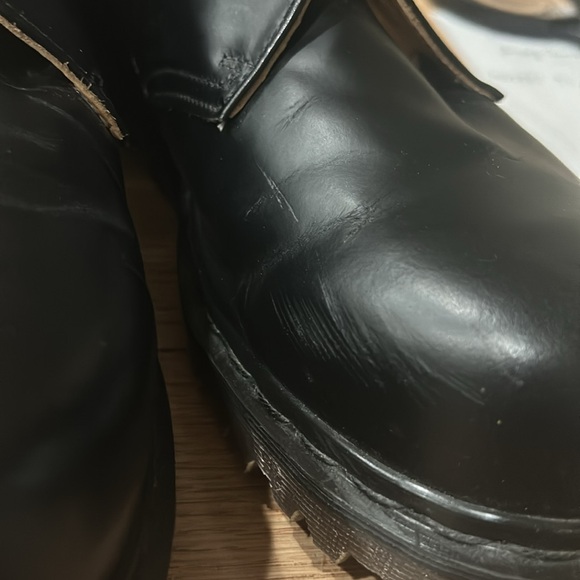 Men’s Dr Marten The Original Black 3 eyelet Oxford lace-up SZ 12 - Picture 10 of 10